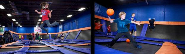 Promotional picture for Sky Zone Indoor Trampoline Park