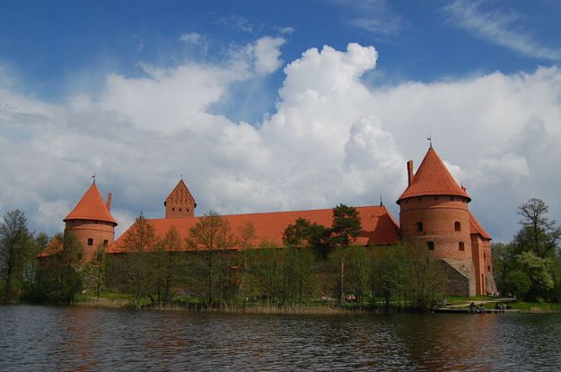 Trakai Castle in Lithuania, by Marcin Bialek
